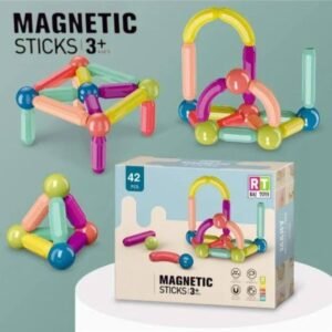 MAGNETIC STICKS EDUCATIONAL TOY FOR CHILDREN