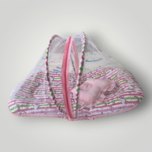 BORNBABY MASQUITTO NETBED FOR PREMIUM PINK