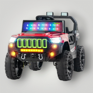 BATTERY OPERATED 4×4 BIG SIZE JEEP RED