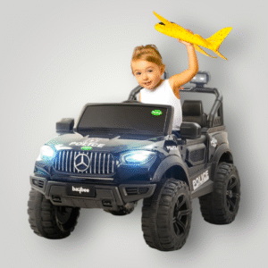 BATTERY OPERATED 4×4 BIG SIZE JEEP BLACK