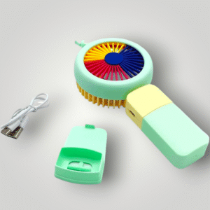 HANDHELD DESKTOP MINI FAN & LIGHT