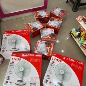 5 wings battery table Fan