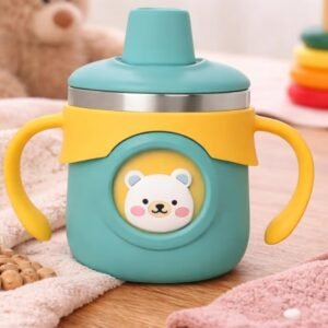 Baby traning sipper steel cup
